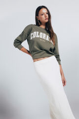 Skirt and sweatshirt set