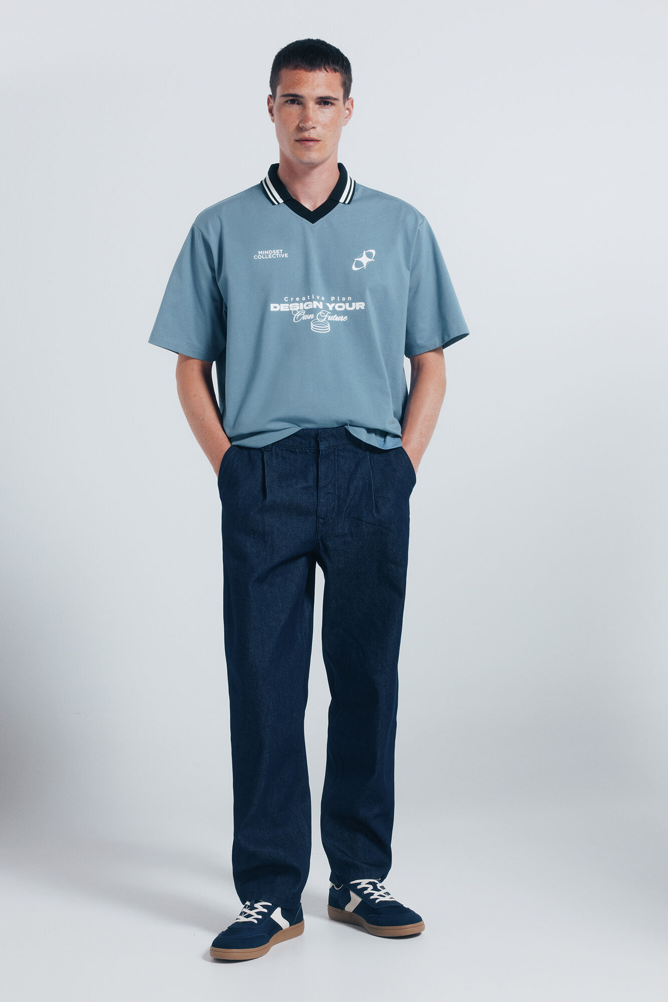 Conjunto de polo e cal&ccedil;as