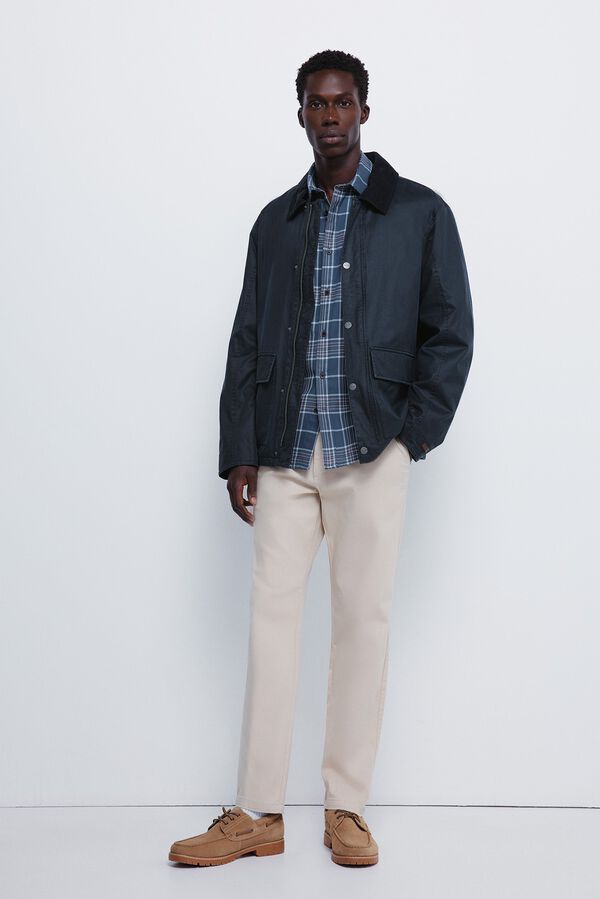 Bomber and chinos set