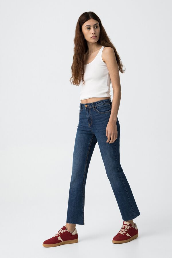 Conjunto de jeans y blusa