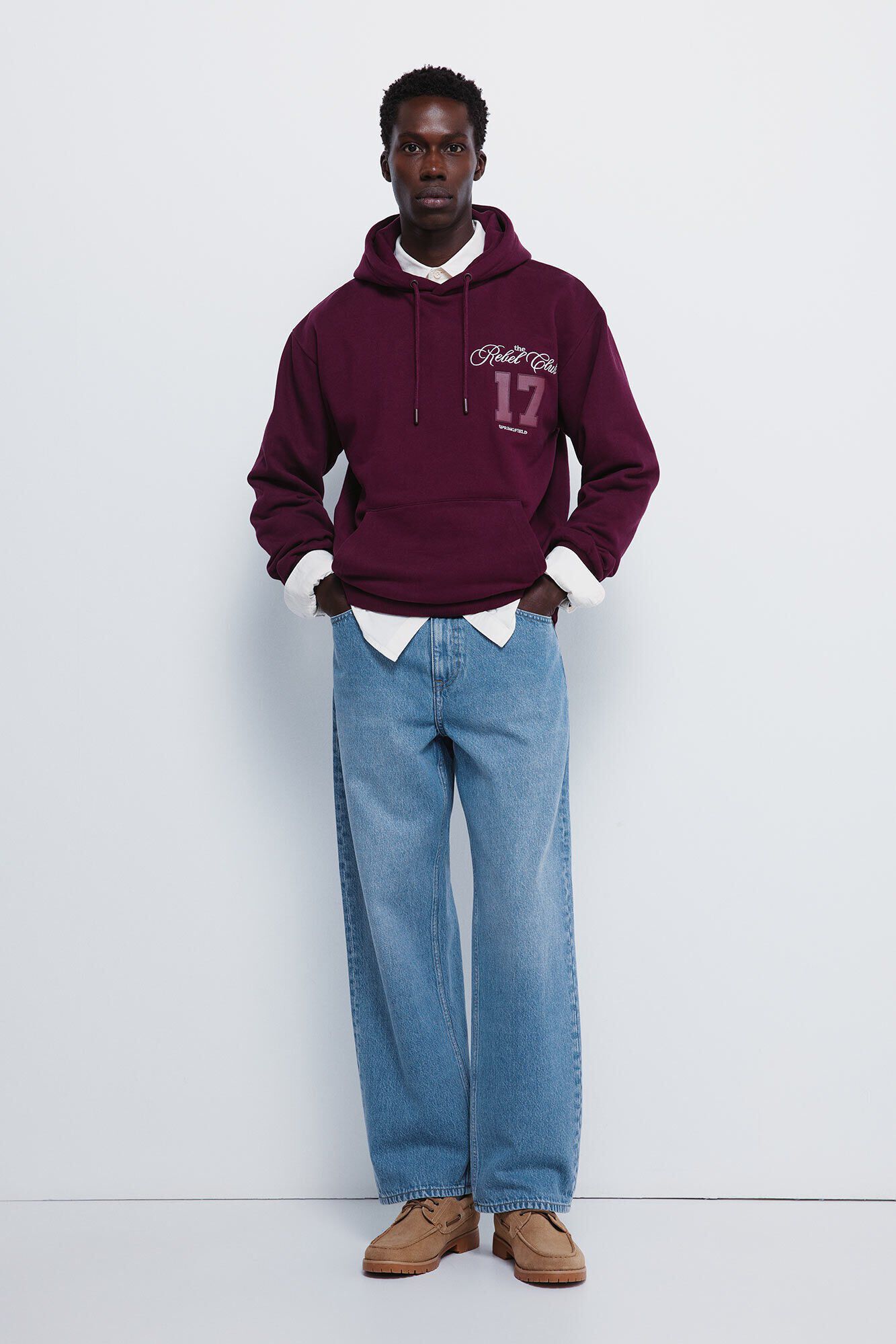 Jeans and sweatshirt set