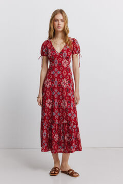 Conjunto de sandalia y vestido