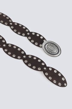 Conjunto de falda y cintur&oacute;n