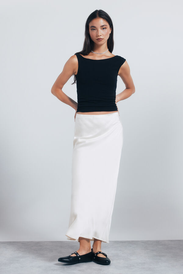 Coat, skirt and t-shirt set