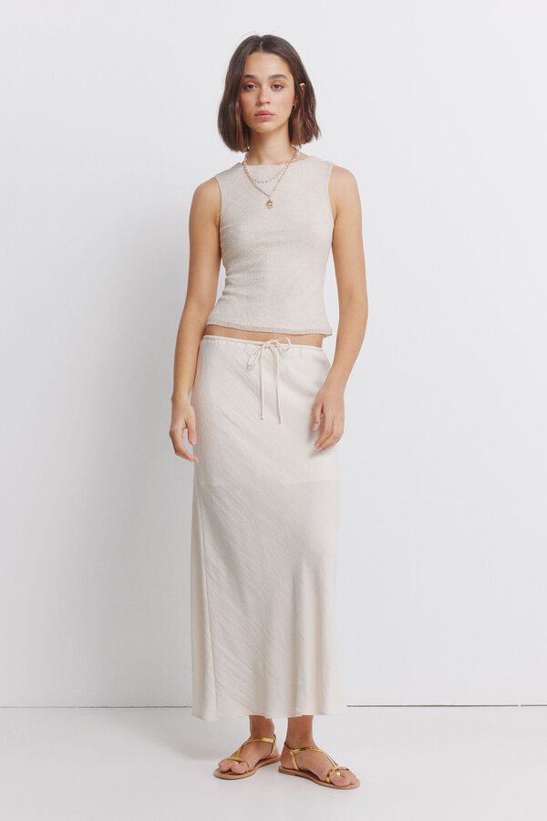 Top and skirt set