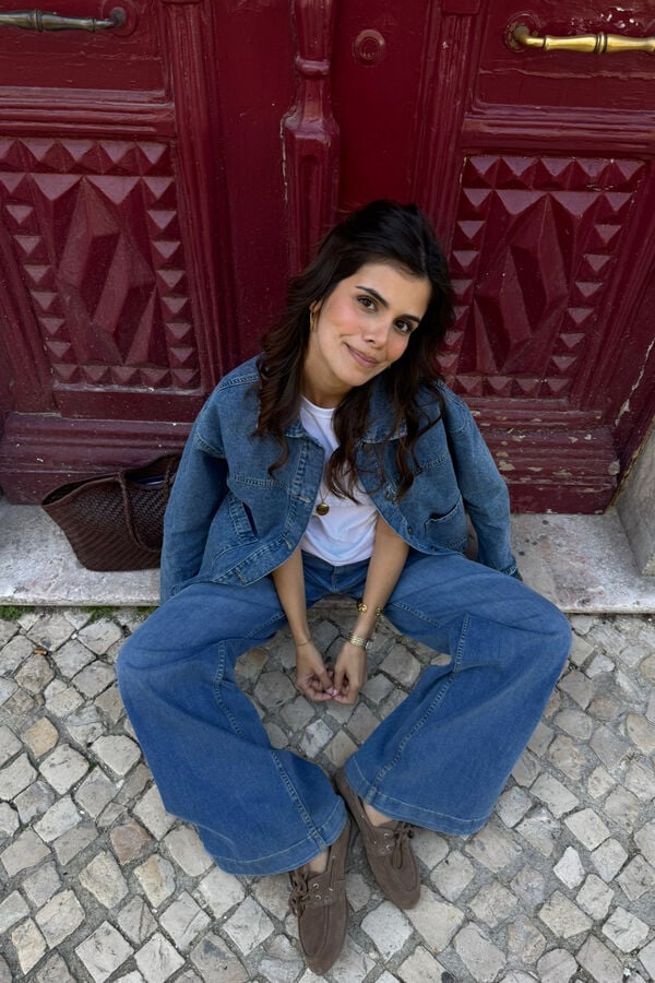 T-Shirt, jacket and jeans set