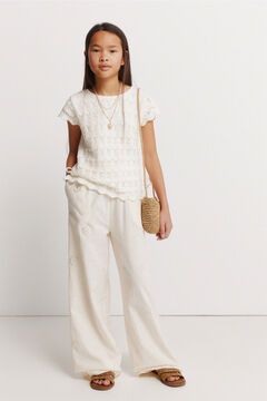 Conjunto de cal&ccedil;as e top