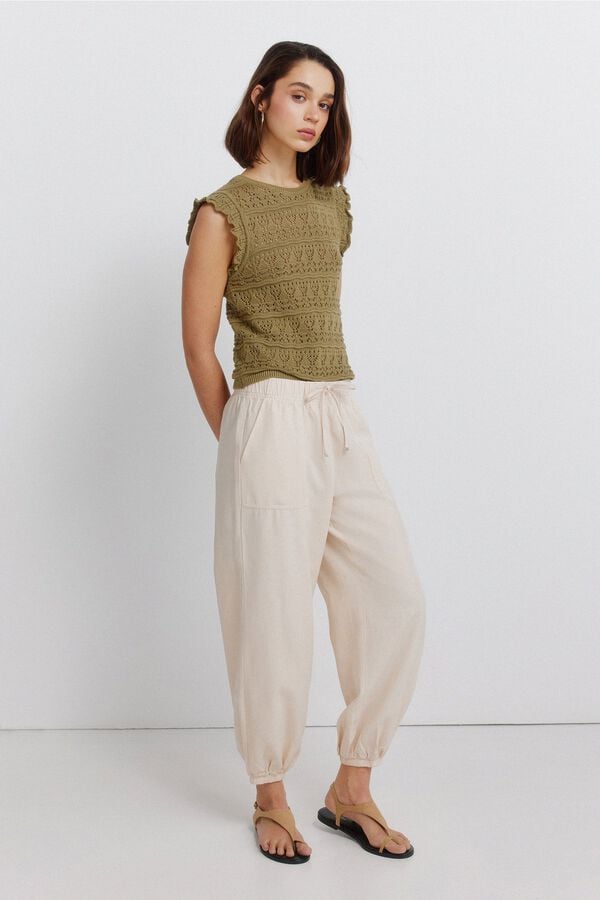 Trousers and top set