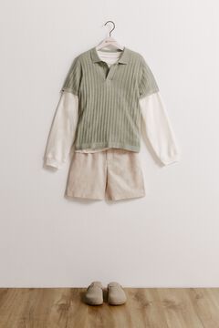 Shirt, boys and clogs set