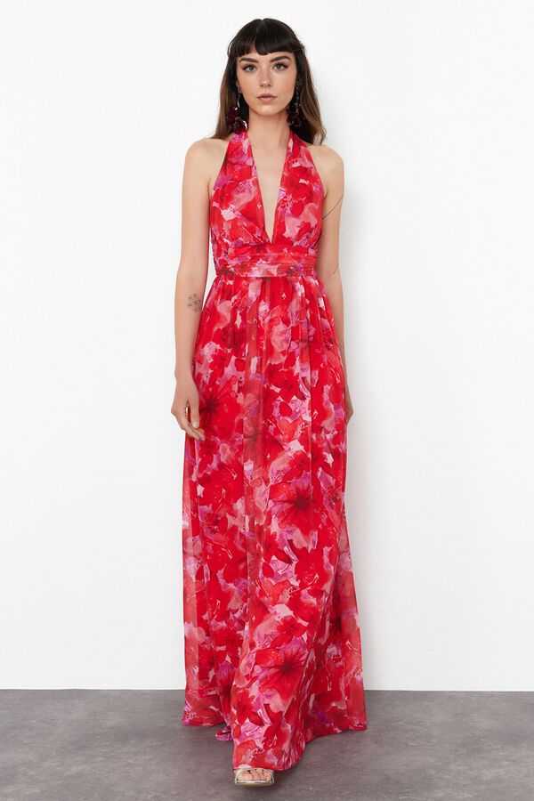 Conjunto de vestido y sandalia