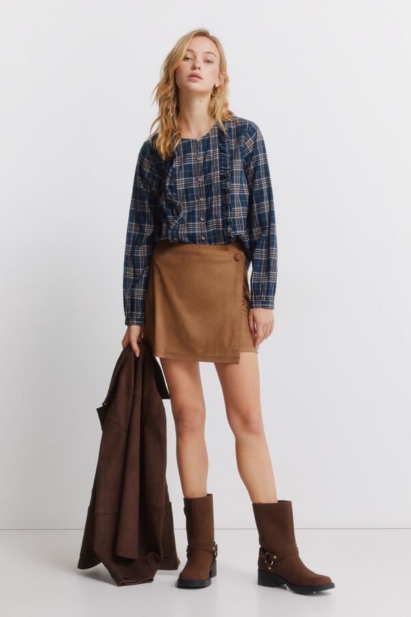 Skirt and blouse set