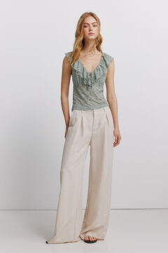 Conjunto de top e cal&ccedil;a