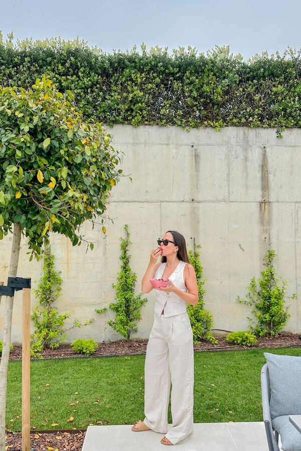 Gilet and trousers set