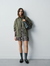 Conjunto de vestido e casaco