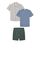 Shorts, t-shirt and shirt set