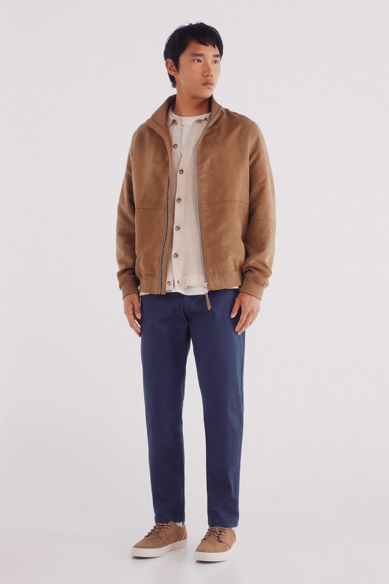 Pants and cardigan set