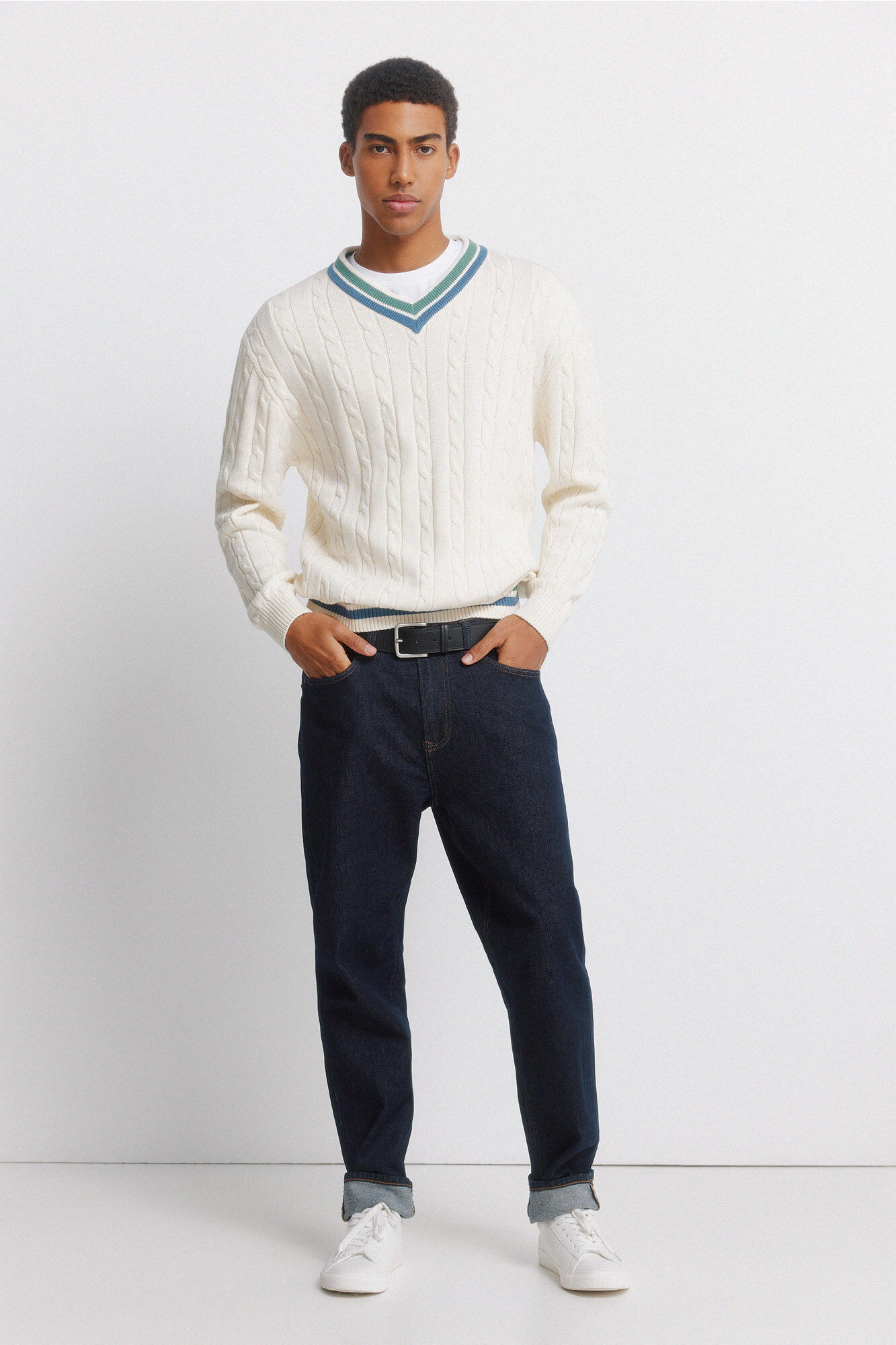 Conjunto de cal&ccedil;a e camisola