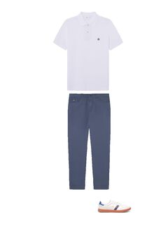 Shirt, trousers and trainer set