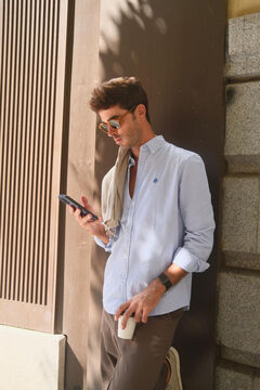 Sneaker and chinos set