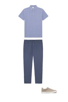 Trousers, trainer and shirt set