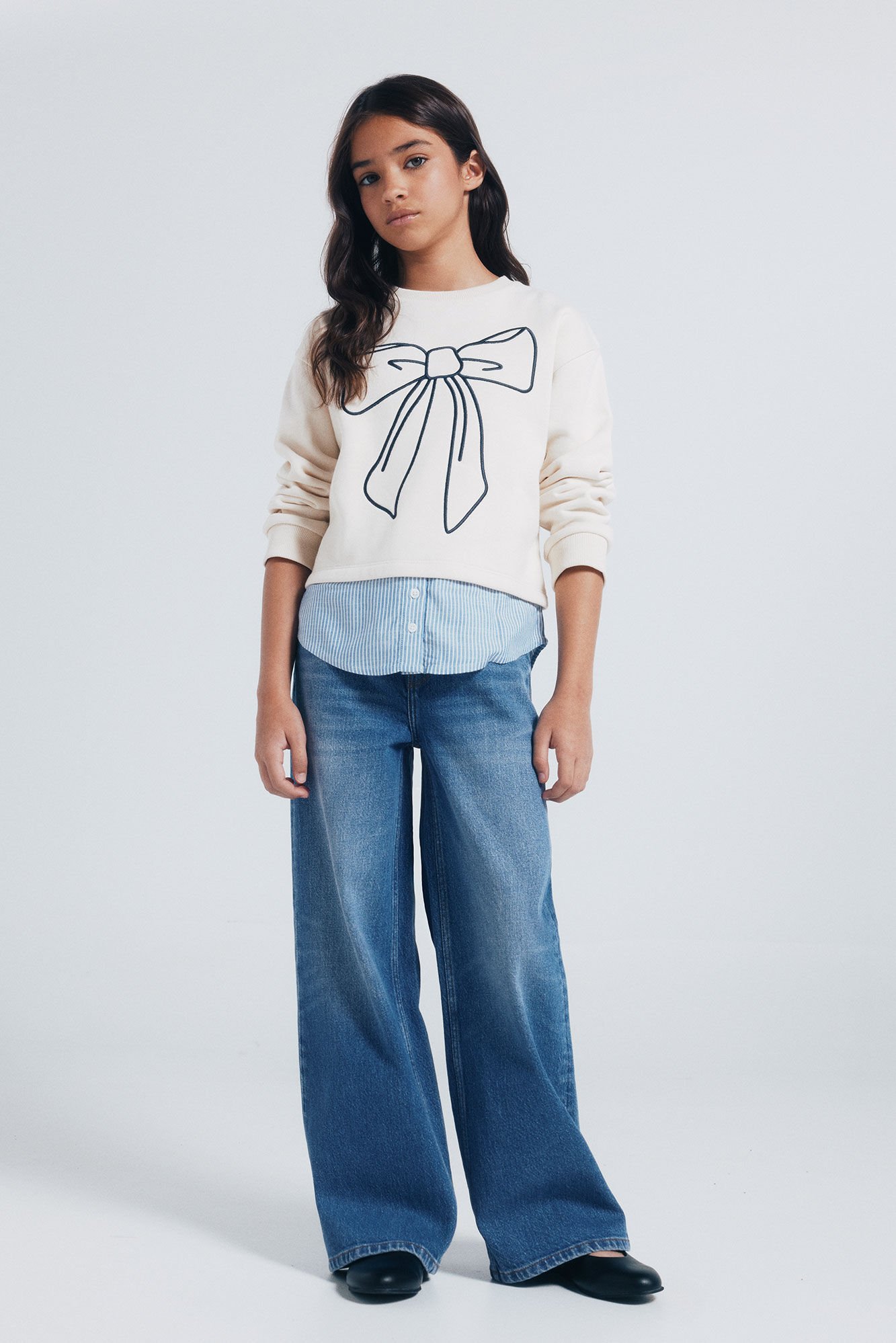 Conjunto de sweatshirt e cal&ccedil;a