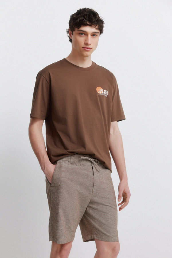 Conjunto de bermuda e t-shirt