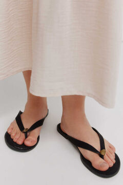 Conjunto de sand&aacute;lia e vestido