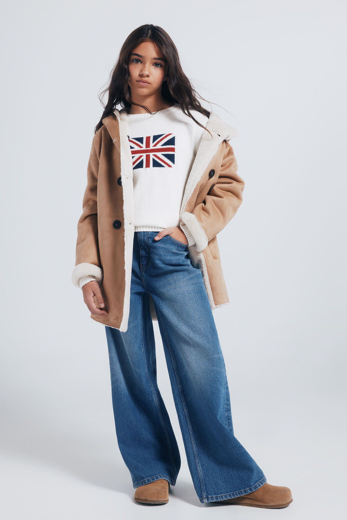 Conjunto de chaqueta y vaquero