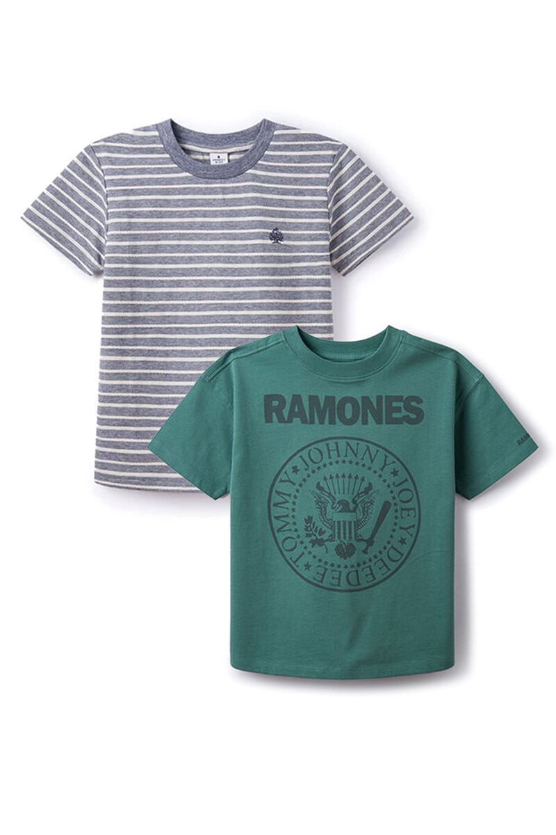 Ramones és csíkos szett