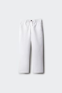 Trousers, boys and clogs set