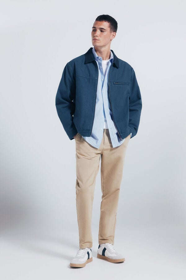 Jacket and chinos set