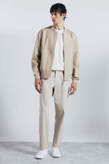 Bomber and chinos set