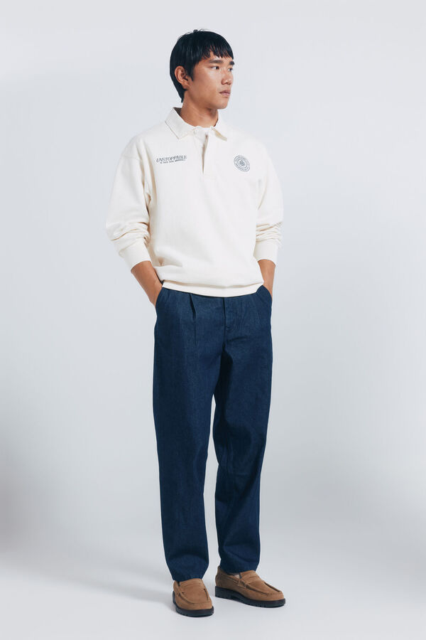 Jeans and sweatshirt set