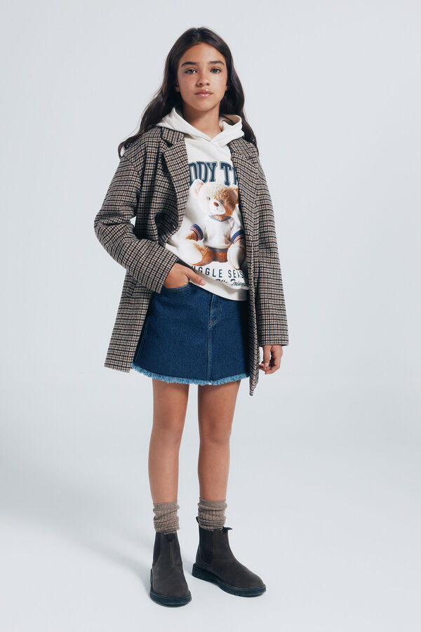 Conjunto de sudadera y falda