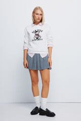 Skirt and sweatshirt set