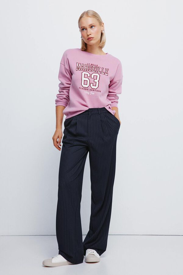 Waistband and sweatshirt set