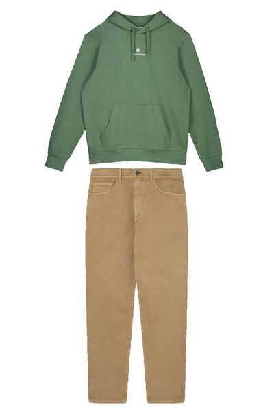 Hoodie and chinos set