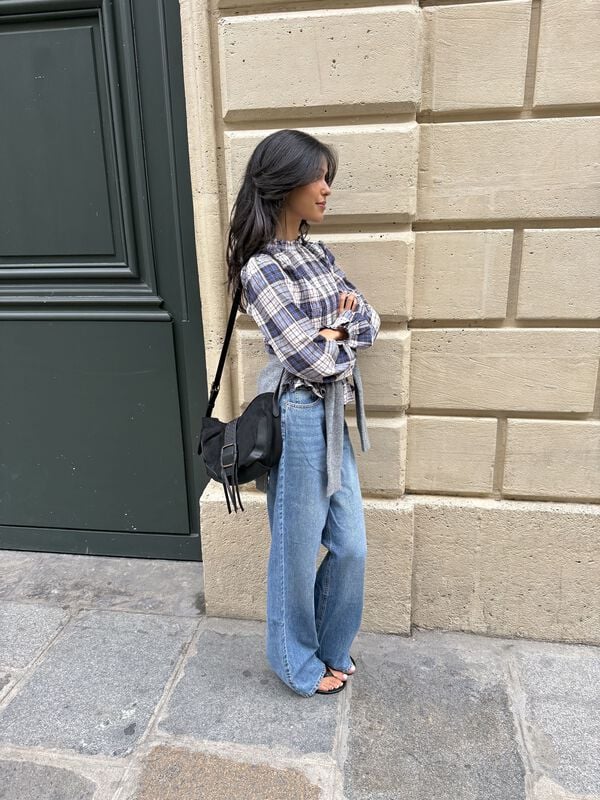 Jeans, shirt and jumper set
