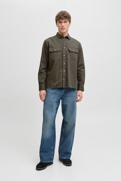 Conjunto de botim, camisa e cal&ccedil;a