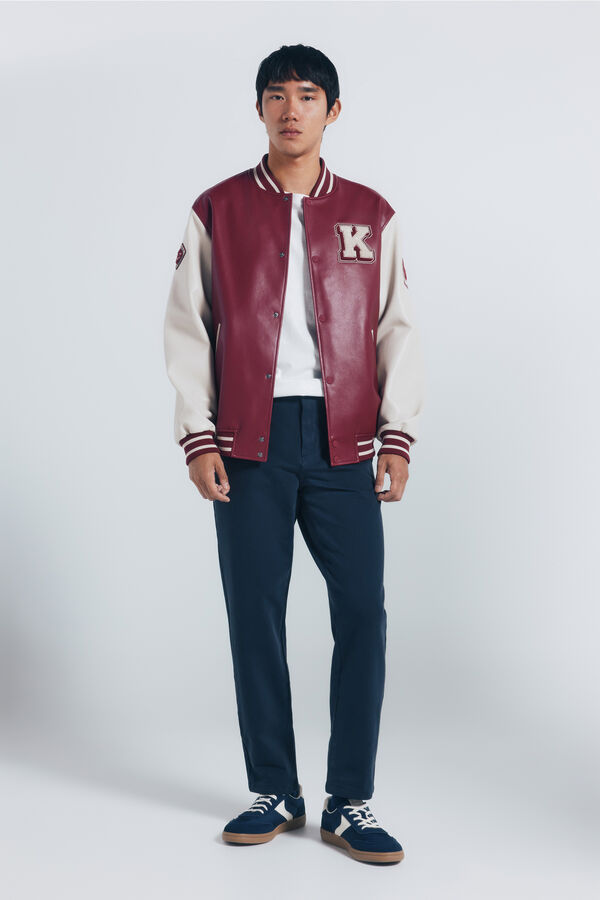 Chinos and varsity set