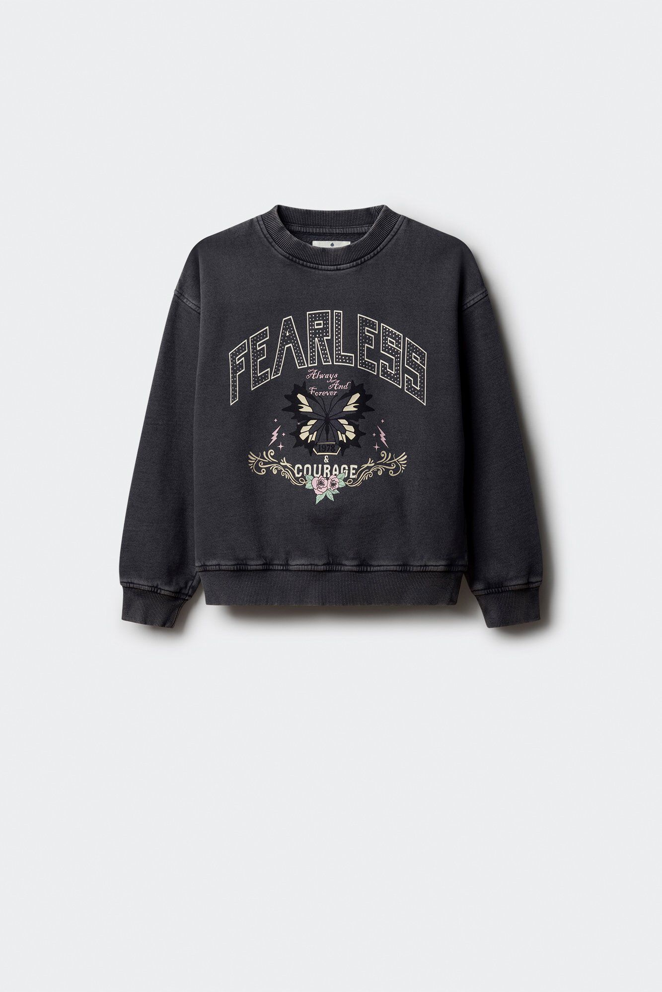 Sweatshirt and skirt set