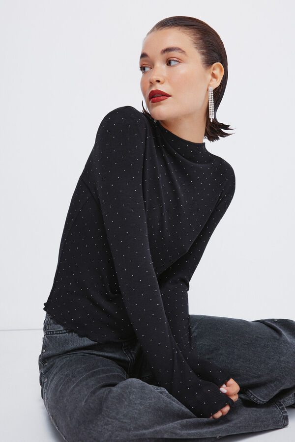 Jeans und strass im Set