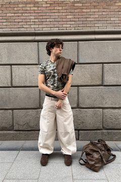 Conjunto de cazadora, bloom y olive