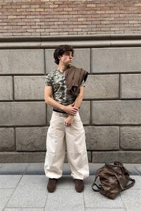 Conjunto de cazadora, bloom y olive