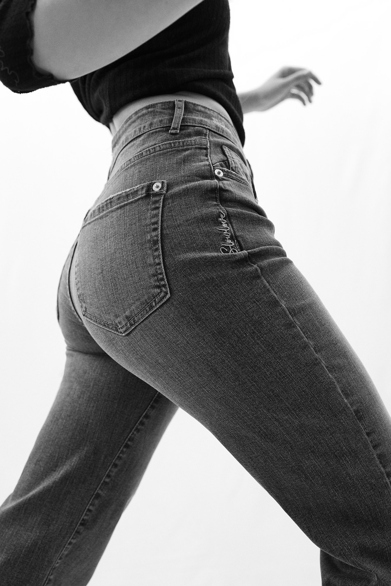 Pantal n Vaquero Recto Crop Jeans SPF pantal-n-vaquero-recto-crop-jeans-spf