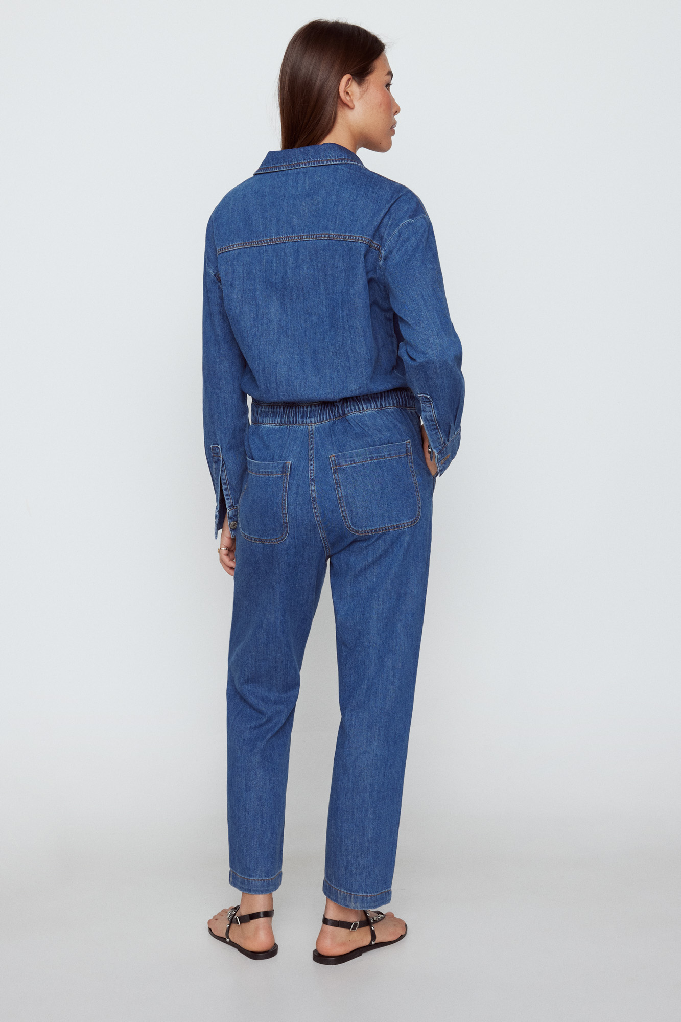 Mono Mujer Mono Vaquero SPRINGFIELD Para Mujer Lavado Eco