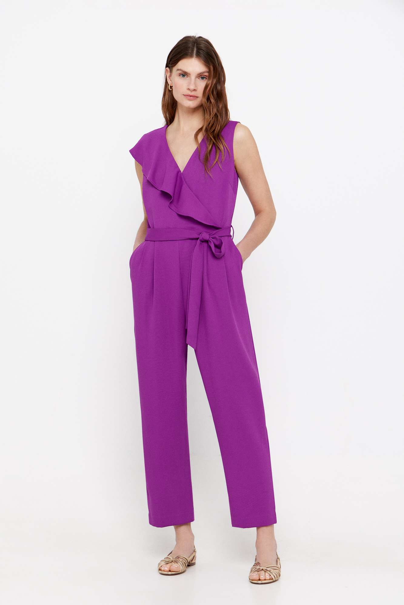 Mono Largo Volante Vestidos De Mujer SPF mono-largo-volante-vestidos-de-mujer-spf