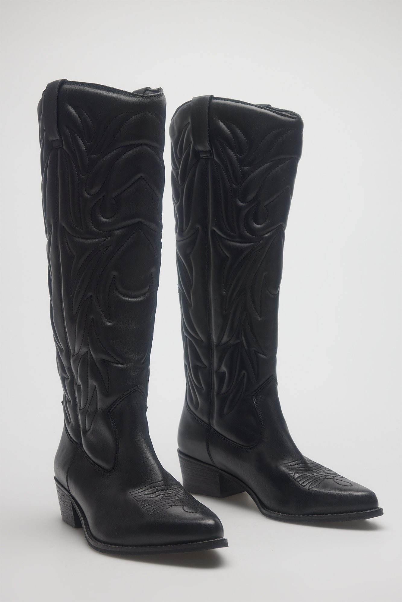 Botas cowboy mujer online caña alta