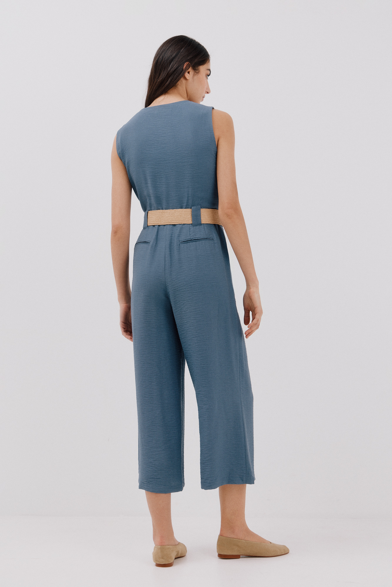 Springfield Monos Fresquitos Mujer Mono Con Cinturón Monos De