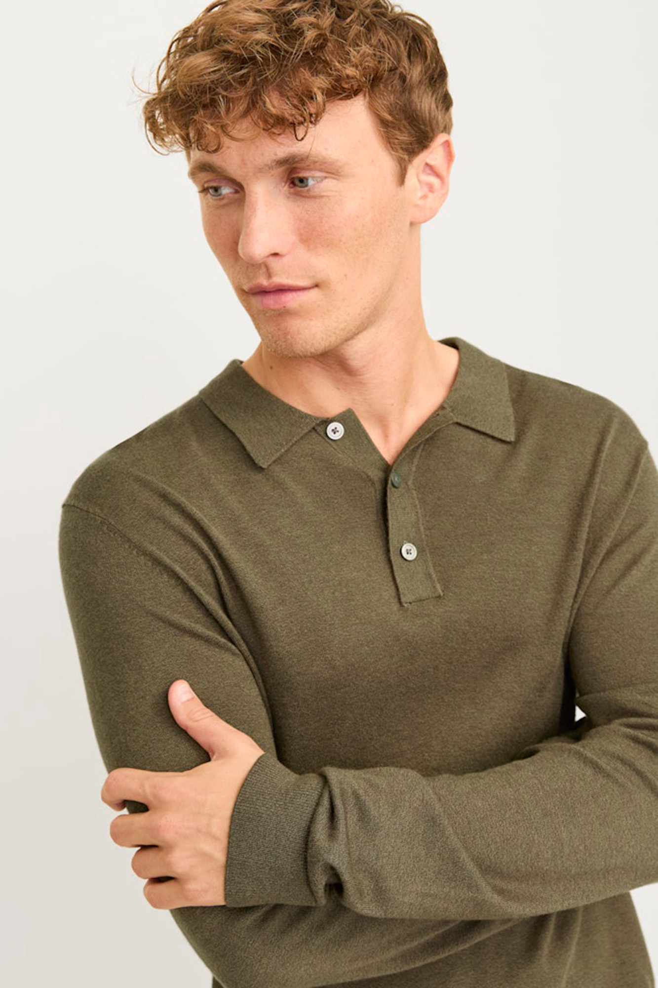 Tencel Polo Manga Larga Cortefiel Blusa Manga Larga Casual Mujer